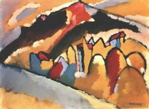 Artist Wassily Kandinsky's Work - Study for autumn