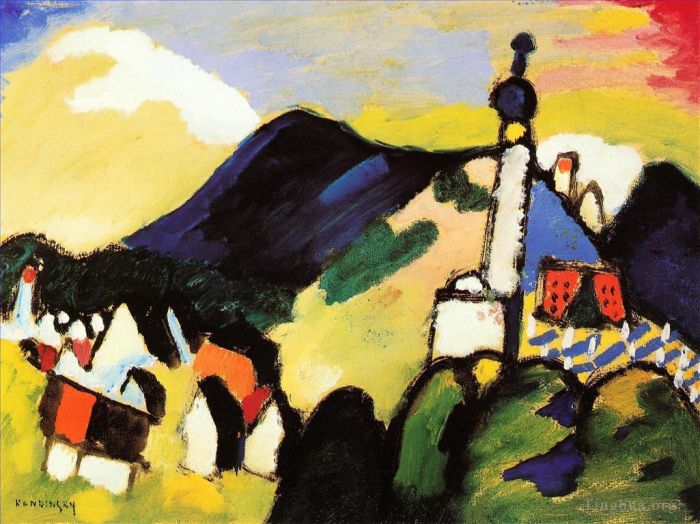 Wassily Kandinsky Oil Painting - Unknown2