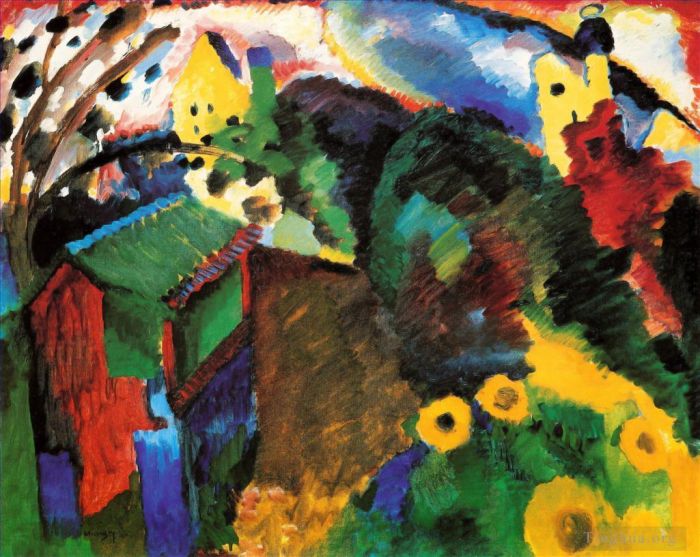 Wassily Kandinsky Oil Painting - Unknown3