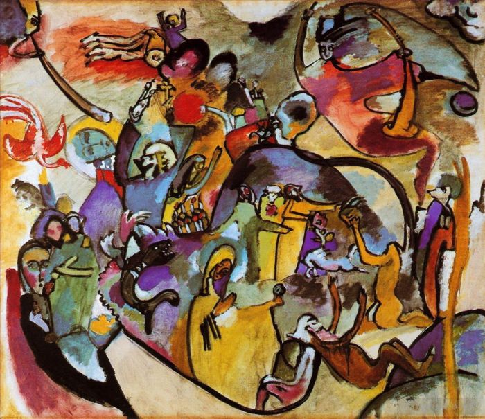 Wassily Kandinsky Oil Painting - Unknown