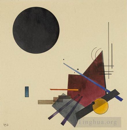 Wassily Kandinsky Various Paintings - Black Relationship