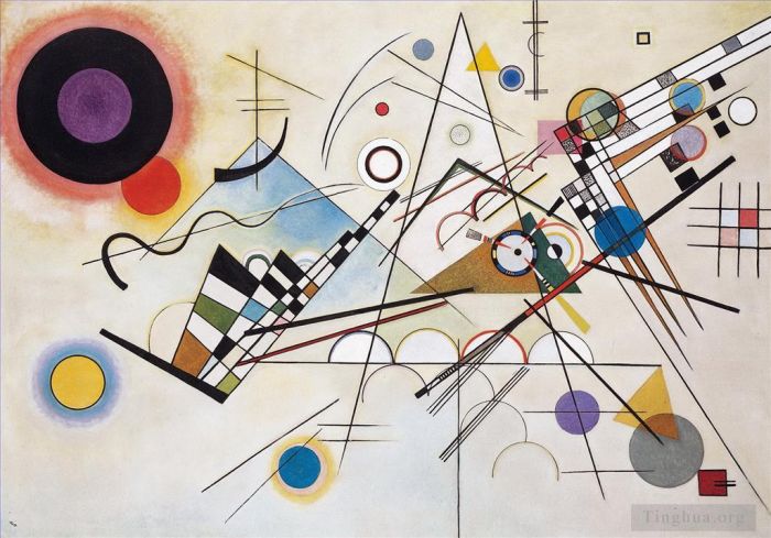 Wassily Kandinsky Various Paintings - Composition VIII