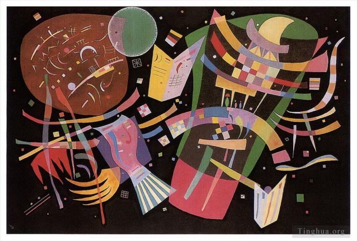 Wassily Kandinsky Various Paintings - Composition X