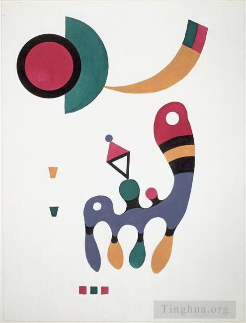 Wassily Kandinsky Various Paintings - Composition