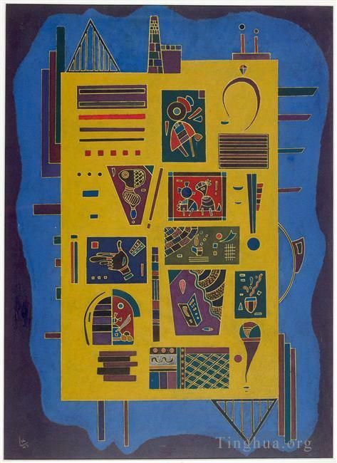 Wassily Kandinsky Various Paintings - Conglomerat