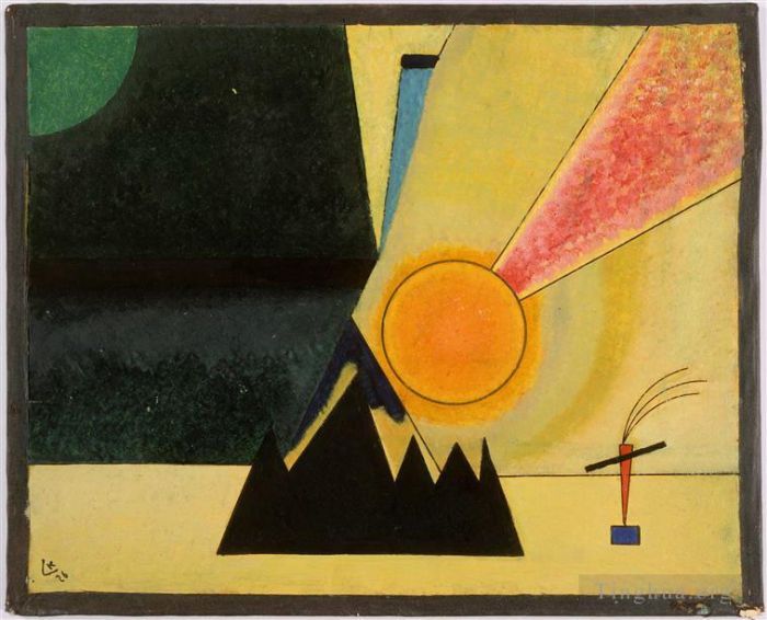 Wassily Kandinsky Various Paintings - Development