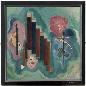 Artist Wassily Kandinsky's Work - Downwards