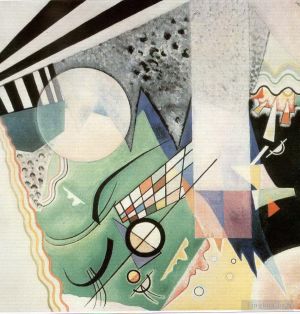 Artist Wassily Kandinsky's Work - Green composition