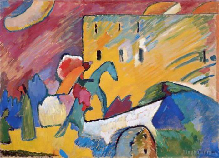 Wassily Kandinsky Various Paintings - Improvisation 3
