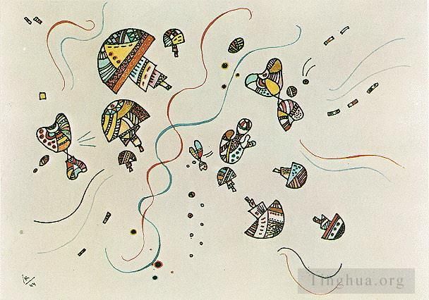 Wassily Kandinsky Various Paintings - Last watercolour