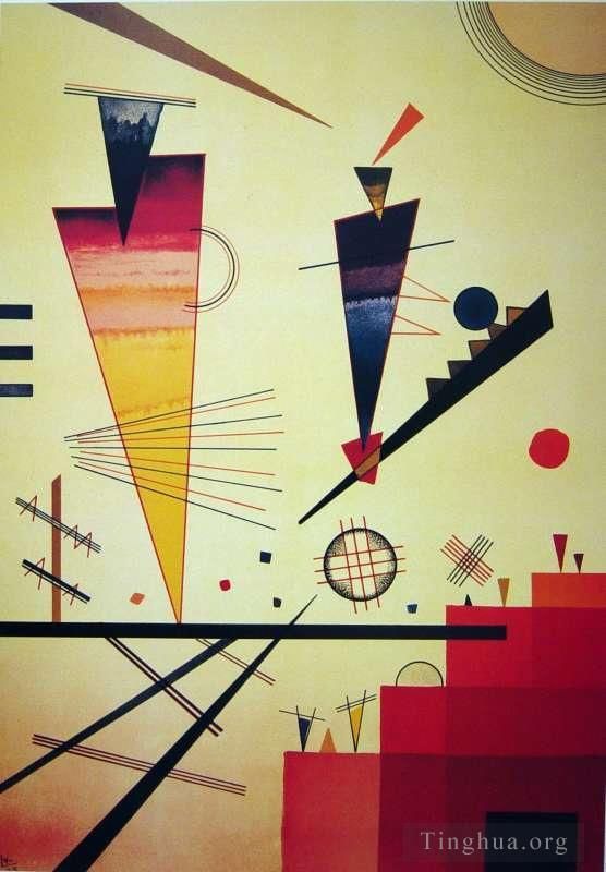 Wassily Kandinsky Various Paintings - Merry Structure
