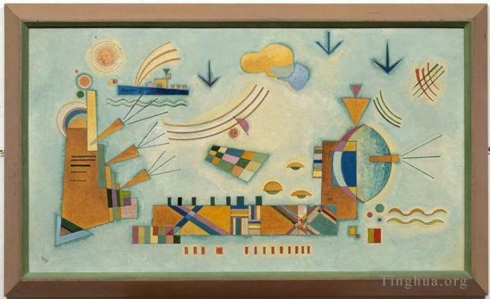 Wassily Kandinsky Various Paintings - Mild process