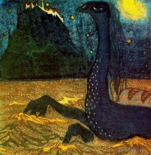 Artist Wassily Kandinsky's Work - Moonlight night