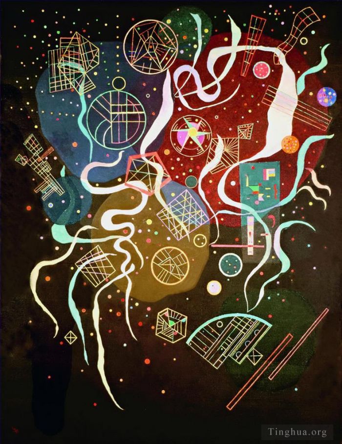 Wassily Kandinsky Various Paintings - Movement I