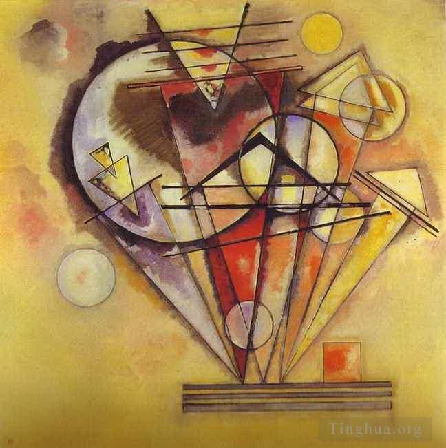 Wassily Kandinsky Various Paintings - On the points