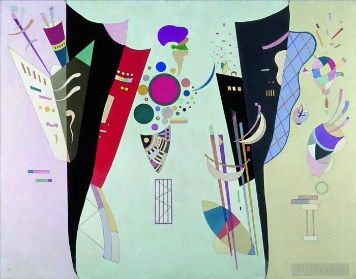 Wassily Kandinsky Various Paintings - Reciprocal Accords