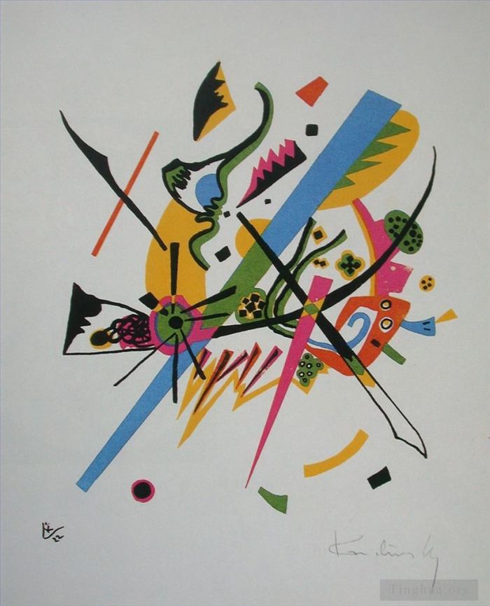 Wassily Kandinsky Various Paintings - Small worlds