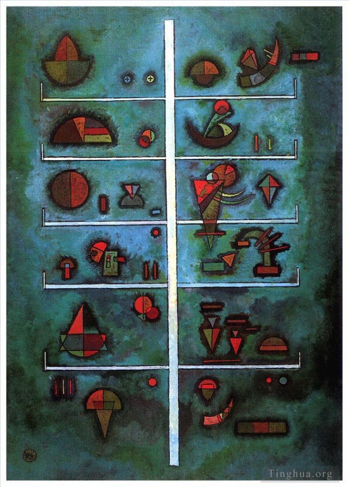 Wassily Kandinsky Various Paintings - Storeys