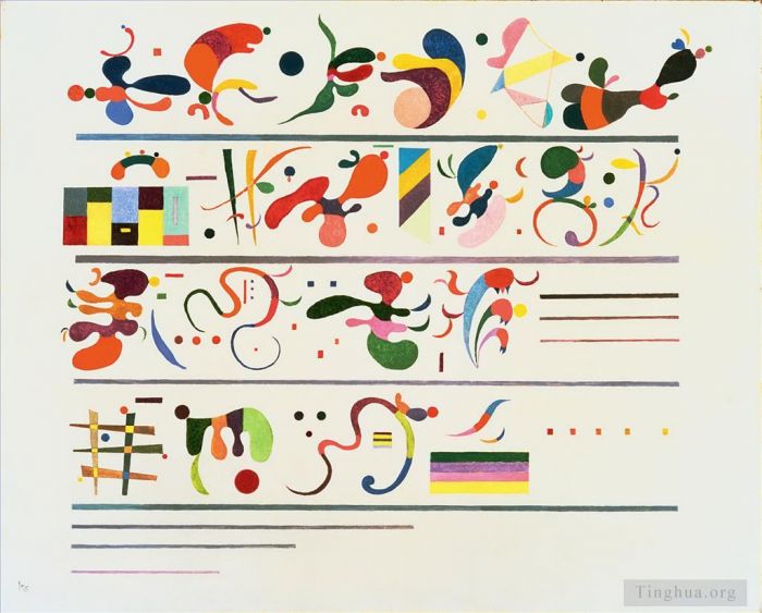 Wassily Kandinsky Various Paintings - Succession