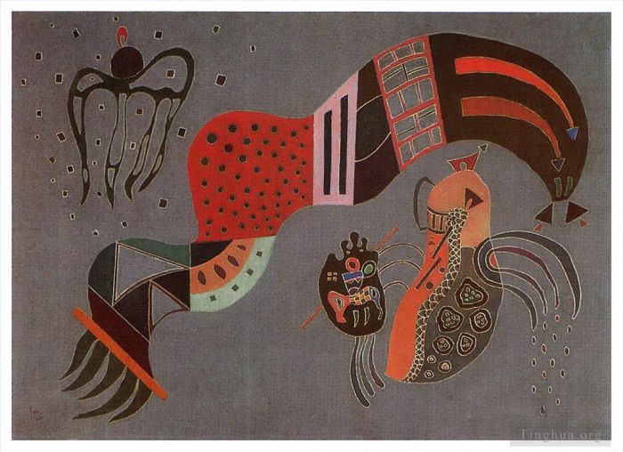Wassily Kandinsky Various Paintings - Tempered Elan