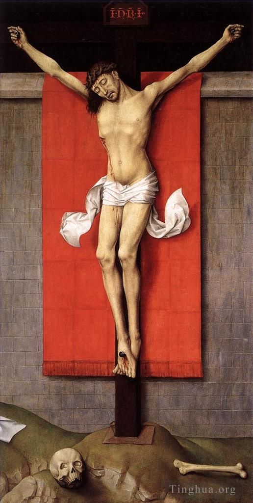 Rogier van der Weyden Oil Painting - Crucifixion Diptych right panel painter