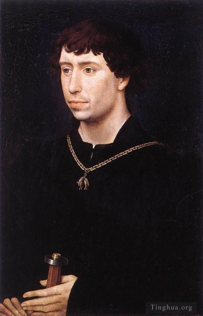 Rogier van der Weyden Oil Painting - Portrait of Charles the Bold