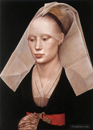 Artist Rogier van der Weyden's Work - Portrait of a Lady