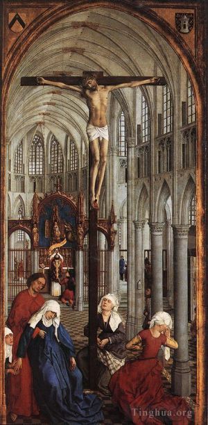 Artist Rogier van der Weyden's Work - Seven Sacraments central panel