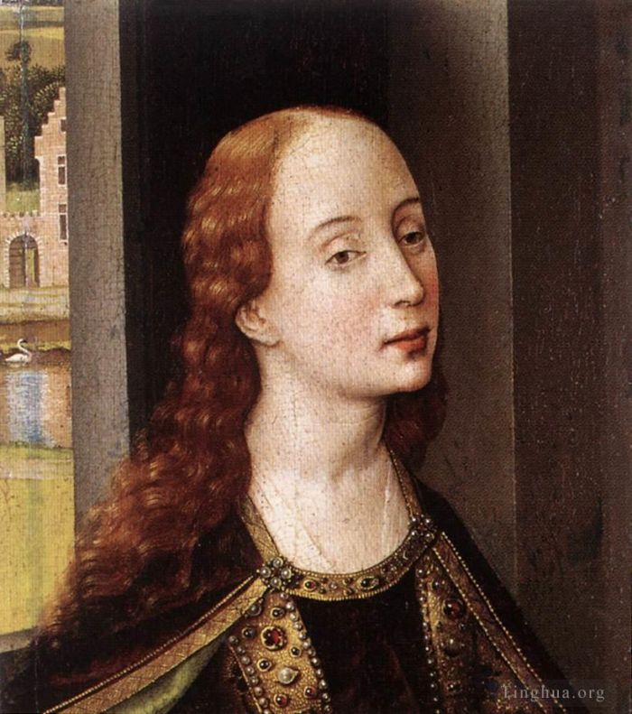 Rogier van der Weyden Oil Painting - St Catherine