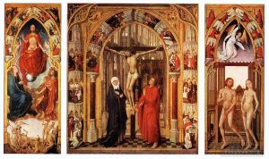 Artist Rogier van der Weyden's Work - Triptych of the Redemption