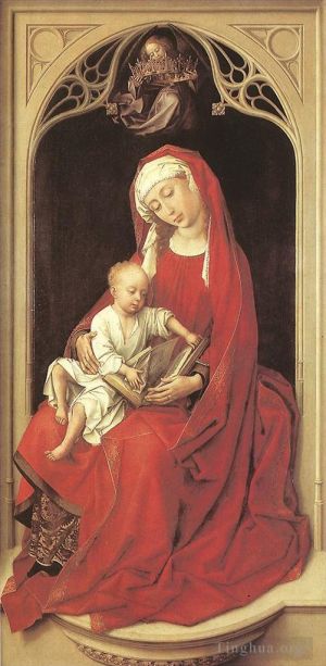 Artist Rogier van der Weyden's Work - Virgin and Child Duran Madonna