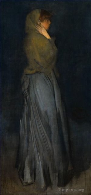 Artist James Abbott McNeill Whistler's Work - Arrangement in Yellow and Grey Effie Deans