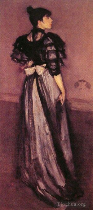 Artist James Abbott McNeill Whistler's Work - Mother of Pearl and Silver The Andalusian