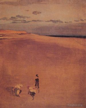 Artist James Abbott McNeill Whistler's Work - The Beach at Selsey Bill