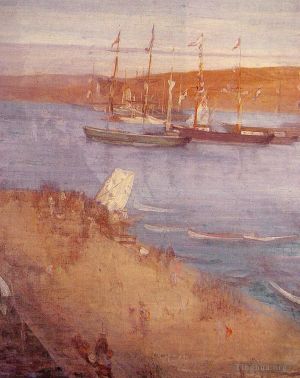Artist James Abbott McNeill Whistler's Work - The Morning After the Revolution