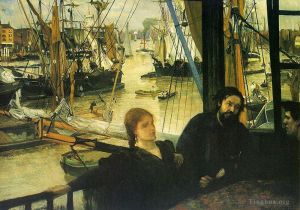 Artist James Abbott McNeill Whistler's Work - Wapping on Thames