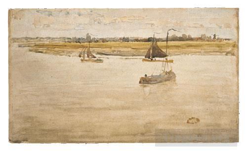 James Abbott McNeill Whistler Various Paintings - James Abbott McNeill Gold And Brown