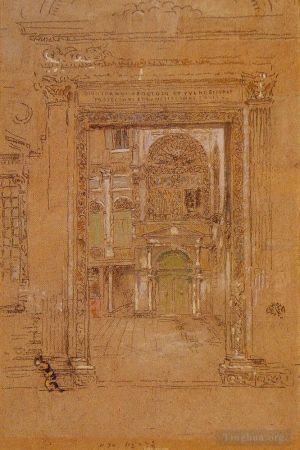 Artist James Abbott McNeill Whistler's Work - Ste Giovani Apostolo et Evangelistae