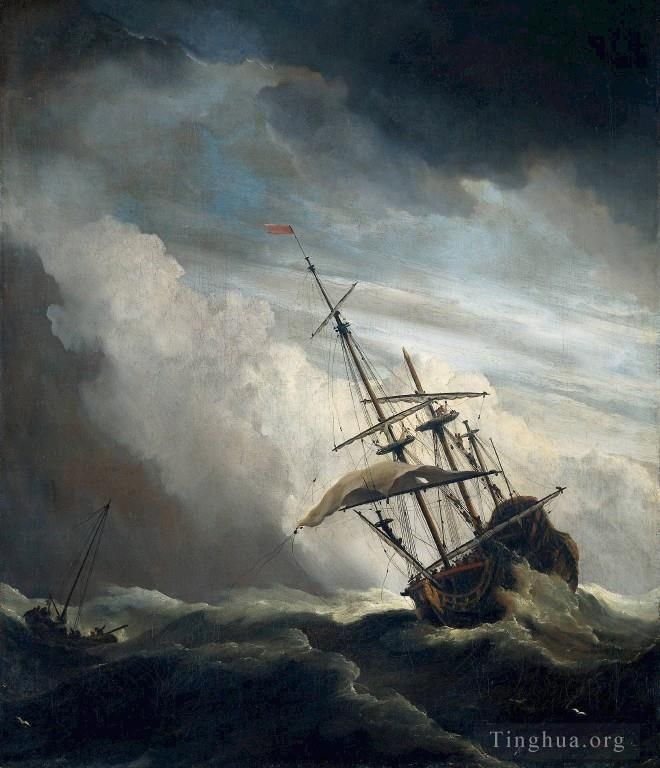 Willem van de Velde the Younger Oil Painting - Ship