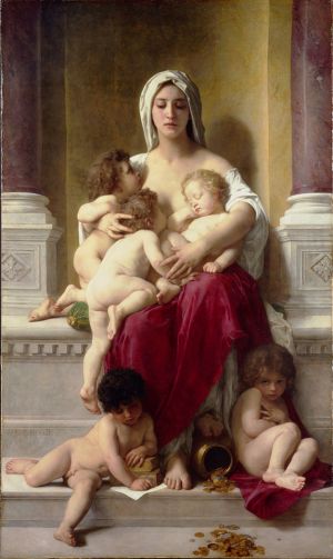 Artist William-Adolphe Bouguereau's Work - Charity