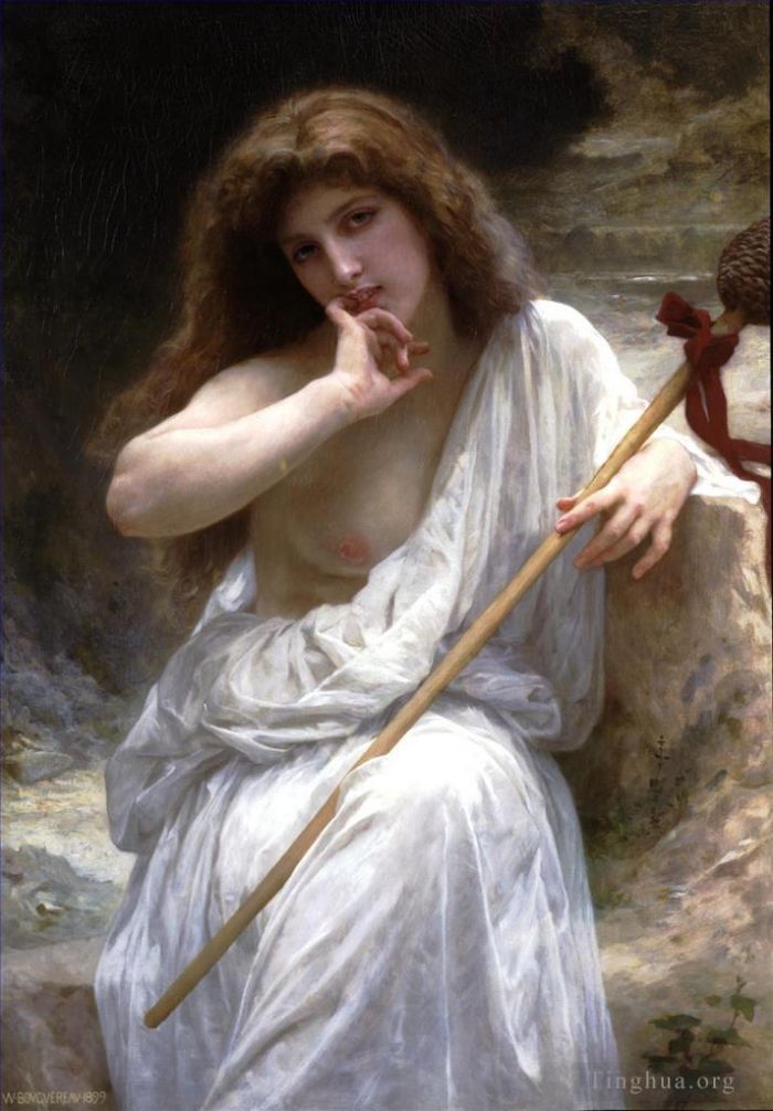 William-Adolphe Bouguereau Oil Painting - Mailice