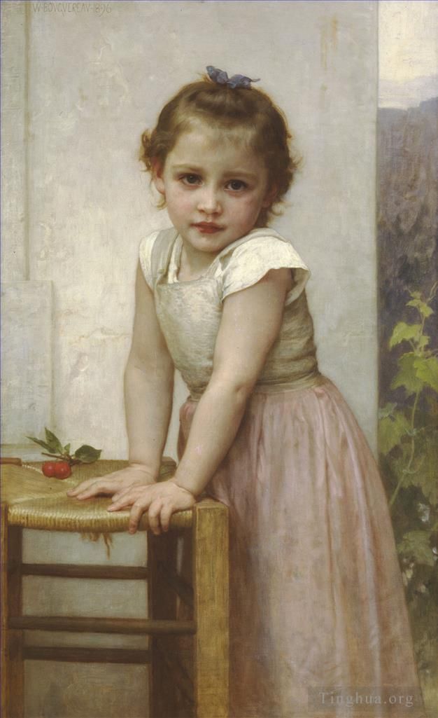 William-Adolphe Bouguereau Oil Painting - Yvonne