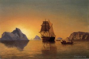Artist William Bradford's Work - An Arctic Scene