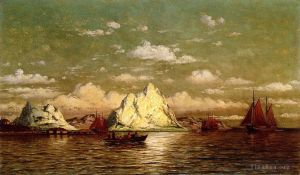 Artist William Bradford's Work - Arctic Harbor