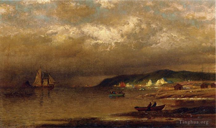 William Bradford Oil Painting - Coast of Newfoundland