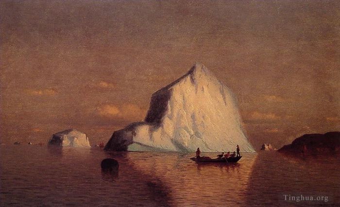 William Bradford Oil Painting - Straits of Belle Isle