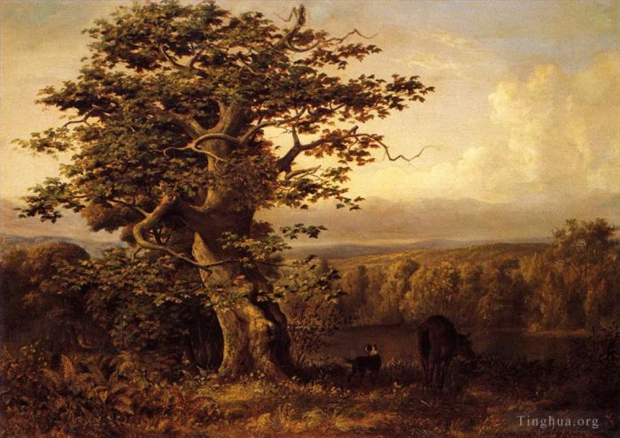 William Holbrook Beard Oil Painting - A View in Virginia