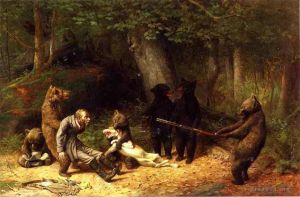 Artist William Holbrook Beard's Work - Making Game of the Hunter
