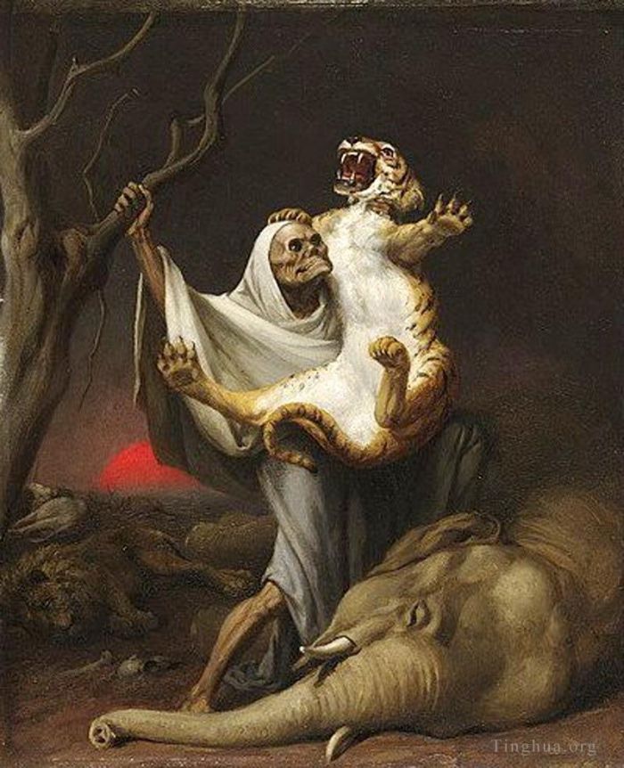 William Holbrook Beard Oil Painting - The Power of Death