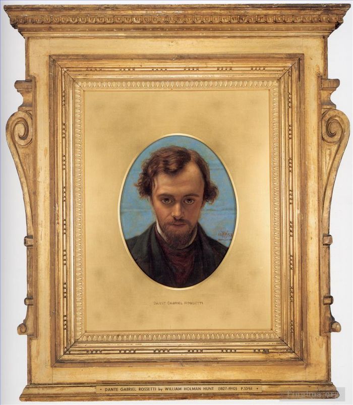William Holman Hunt Oil Painting - Dante Gabriel Rossetti